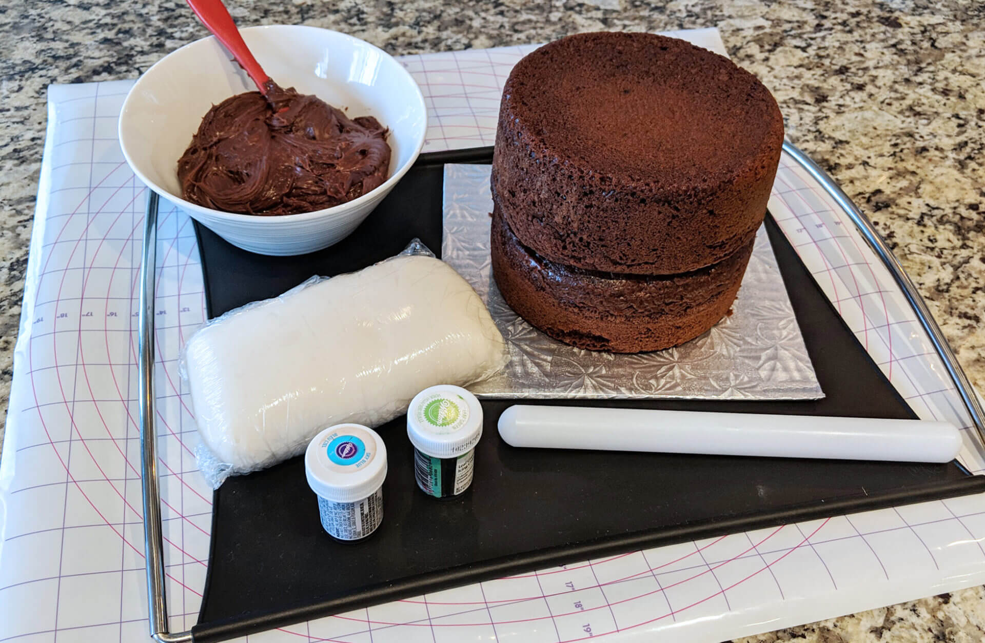 How To Decorate A Cake With Fondant Mighty Mamma